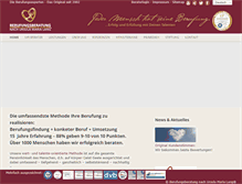 Tablet Screenshot of berufungsberatung.com
